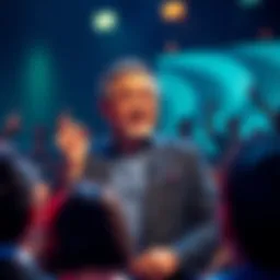 Robert Kiyosaki sharing his prediction about Ethereum's future value with an excited audience