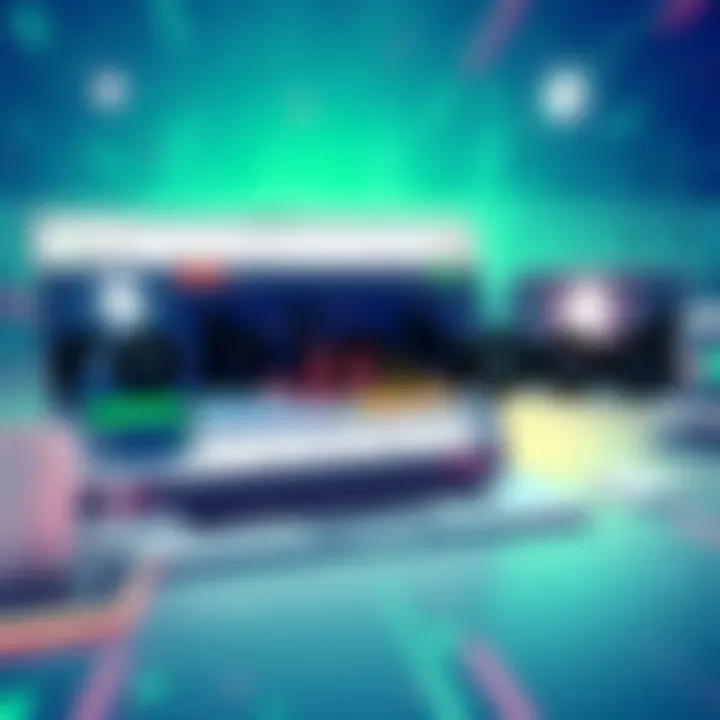 Illustration showing Robinhood's public testnet for Ethereum L2 on Arbitrum, featuring a sleek interface with digital trading elements and Ethereum logos