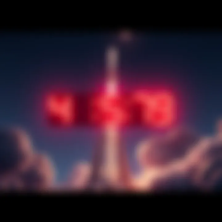 A graphic showing a rocket with a countdown clock, symbolizing upcoming rocket launches