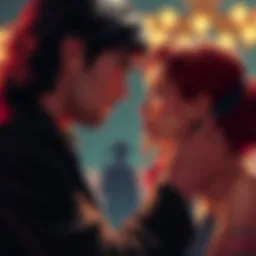 Rose passionately expresses her love for Jack in a memorable film scene, capturing a moment of deep emotion.