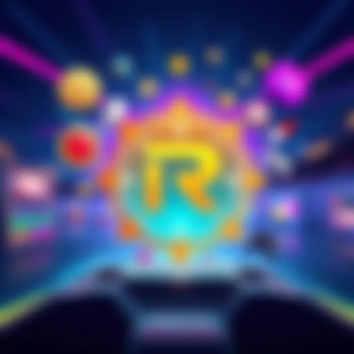 A vibrant graphic showing the RROTA token symbol with gaming elements and community symbols, representing its utility and fun in the Solana ecosystem.