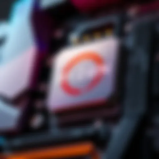 A close-up of a Ryzen 7 5900xt CPU installed on a B450 Aorus M motherboard, highlighting the difference in design compared to 5700x.