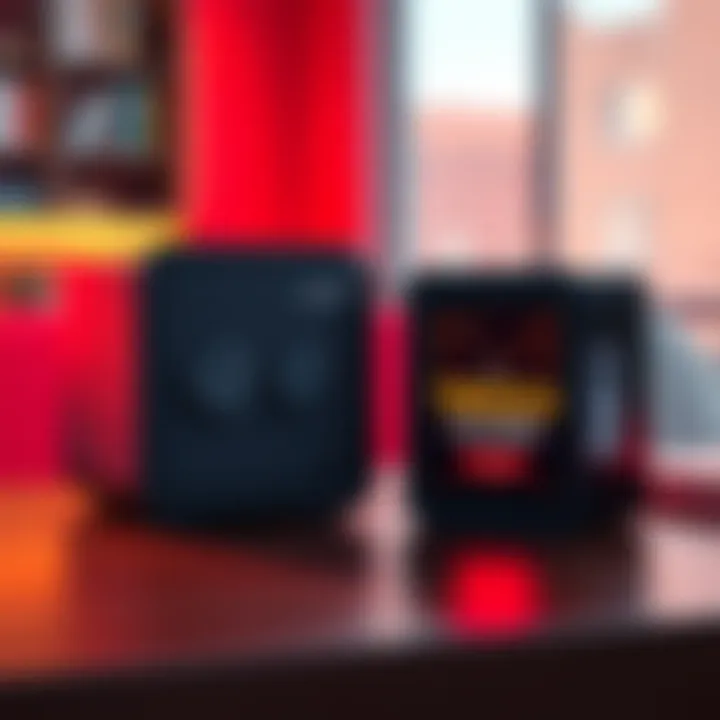 A Safe 5 device next to a Trezor Model T on a table, highlighting their features