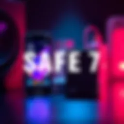 A Safe 7 hardware wallet with Bluetooth feature displayed next to a smartphone, showcasing its modern design.