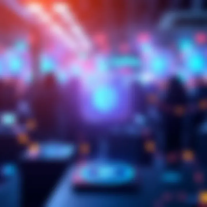 Visual representation of crypto rewards and user engagement