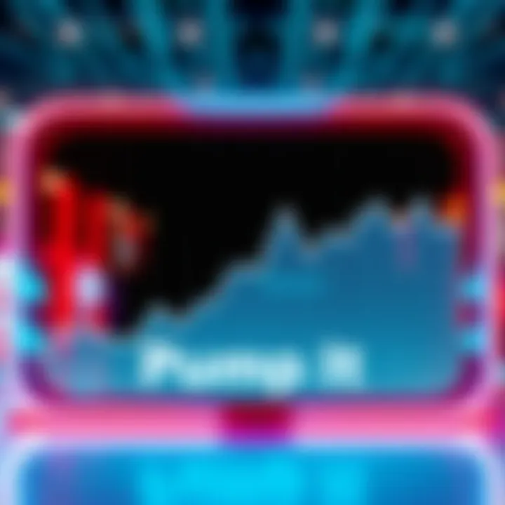 Graphic showing rising sales trends with the phrase 'Pump It' highlighted