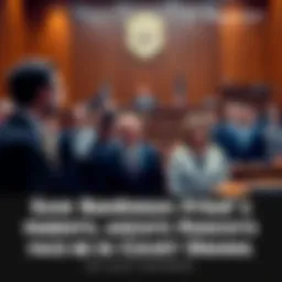 Sam Bankman-Fried's Parents in Court Sam Bankman-Fried's parents appearing before a judge in a federal courtroom, surrounded by lawyers and media