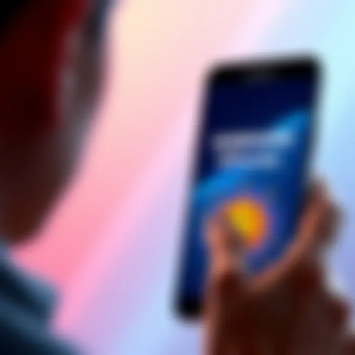 Samsung advertisement displaying a playful jab at Apple's newest iPhone models with humorous graphics