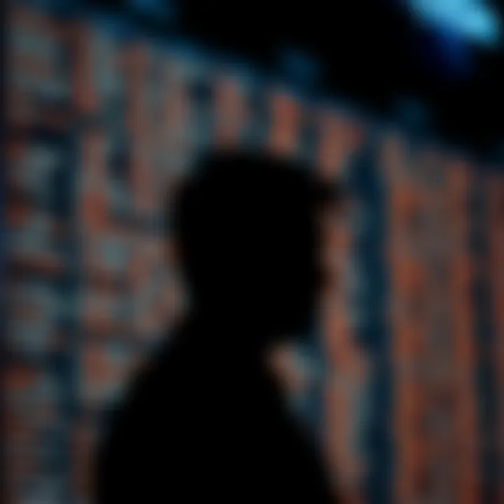 A graphic image showing Satoshi Nakamoto's silhouette beside a blurred list of names, symbolizing alleged connections to Epstein.