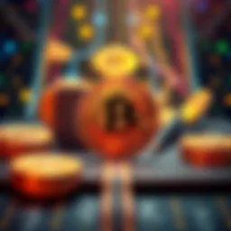 Satoshi Nakamoto's Address Transfer A graphic showing a cryptocurrency transfer to Satoshi Nakamoto's address with Bitcoin symbols and a digital wallet background.