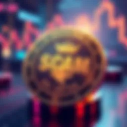 Announcement of Scam Altman (SCAM) Coin listing on BitMart with a graphic of the coin and trading symbols