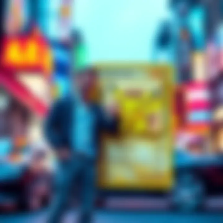 Anthony Scaramucci's Son Buys Pokemon Card Anthony Scaramucci's son stands proudly next to a large tokenized Pokemon card, celebrating his $16 million purchase from Logan Paul.