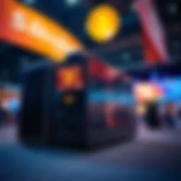 Sealminer A4 Pro Air at Bitcoin Asia Sealminer A4 Pro Air mining machine displayed at Bitcoin Asia event, showcasing its performance metrics