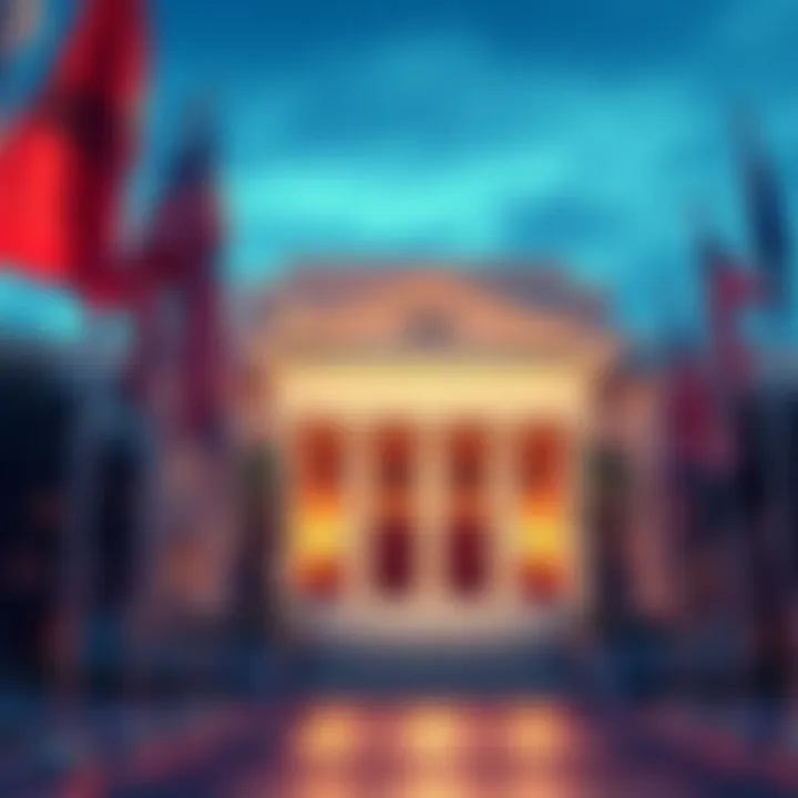 The SEC building with flags outside, symbolizing official statements and regulatory matters.