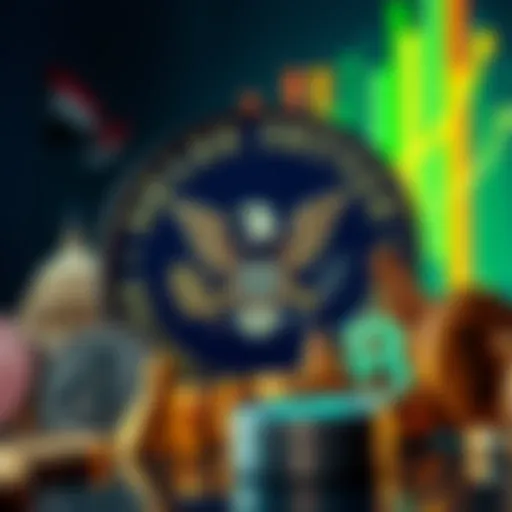 Visual representation of the SEC logo alongside various crypto assets, indicating their new classification as commodities.