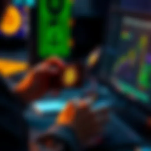 Secure Bitcoin Storage A person using two-factor authentication on a smartphone while accessing a Bitcoin wallet on a computer.