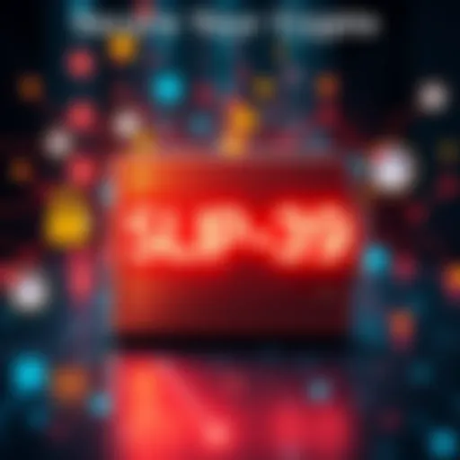 A visual representation of a secure cryptocurrency wallet with SLIP-39 written on it, surrounded by digital security icons.