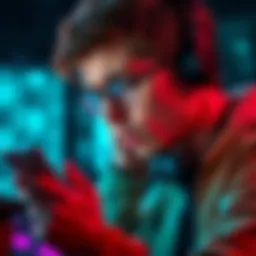 A person checking their cryptocurrency wallet on a smartphone, looking concerned about security after a restoration mistake.