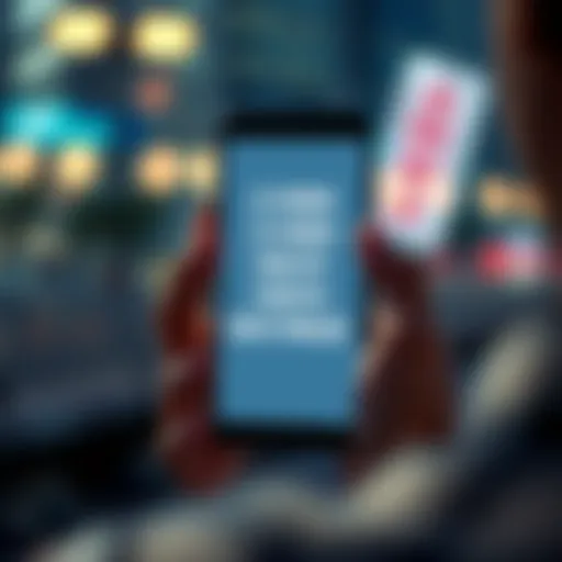 A person holding a smartphone displaying a 12 word seed phrase on the screen, looking thoughtful about its security.