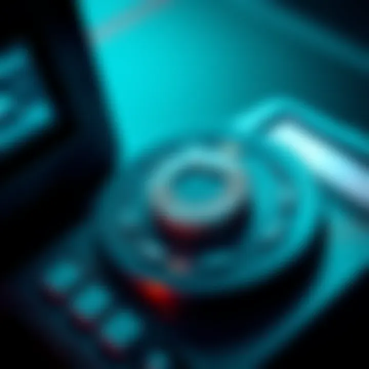 A seed plate with a unique hole pattern designed for securely signing transactions, shown being inserted into a terminal.