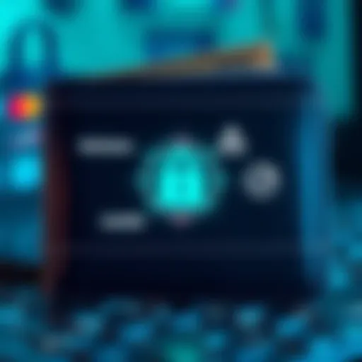 Secure Wallet with Verification A digital wallet displaying security features like whitelisting and two-factor verification, emphasizing protection for transferring funds.