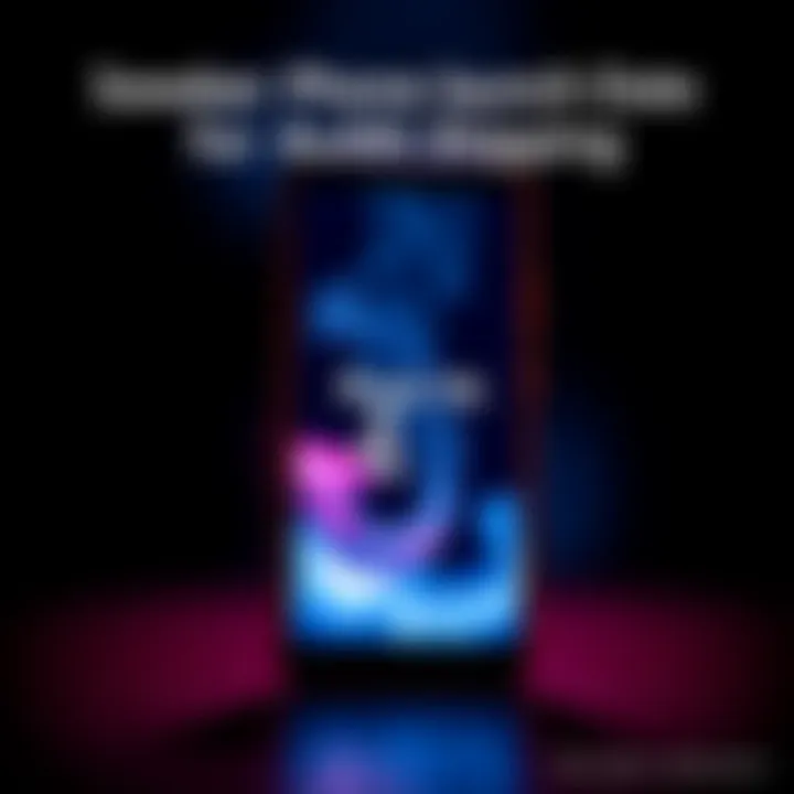 Seeker phone displayed with announcement date of August 4th on screen