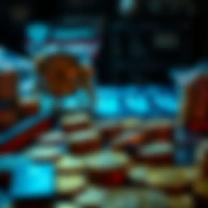 U.S. authorities display seized cryptocurrency assets linked to Helix mixer operator, highlighting a major crackdown.