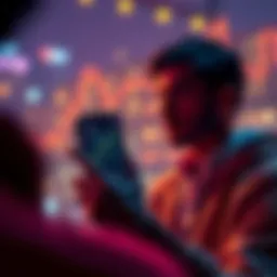 A person looking at a smartphone displaying a Bitcoin chart, contemplating cashing out.