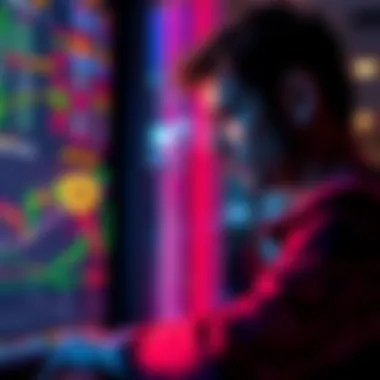 A person analyzing Bitcoin charts and considering selling at all-time highs while looking at another chart for $STRC investment options.