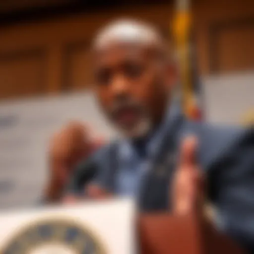 Senator Tim Scott speaks about the Clarity Act at a press conference, highlighting its impact on CFTC authority over digital markets