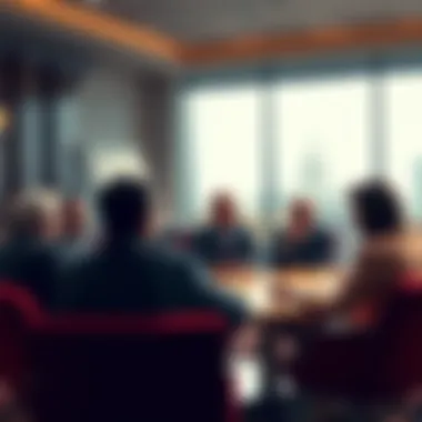 A group of senators in a meeting discussing the CLARITY Act affecting stablecoin yield.