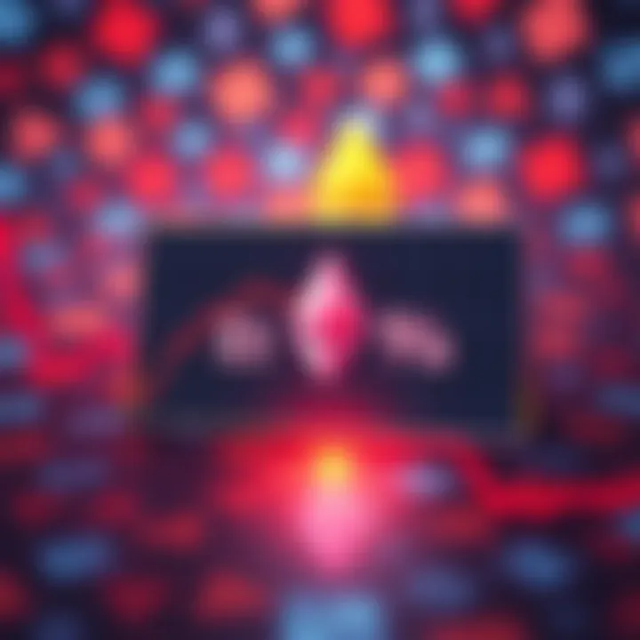 Stock chart showing a 20% decline in Ethereum's Treasury SharpLink shares with a background of Ethereum symbols