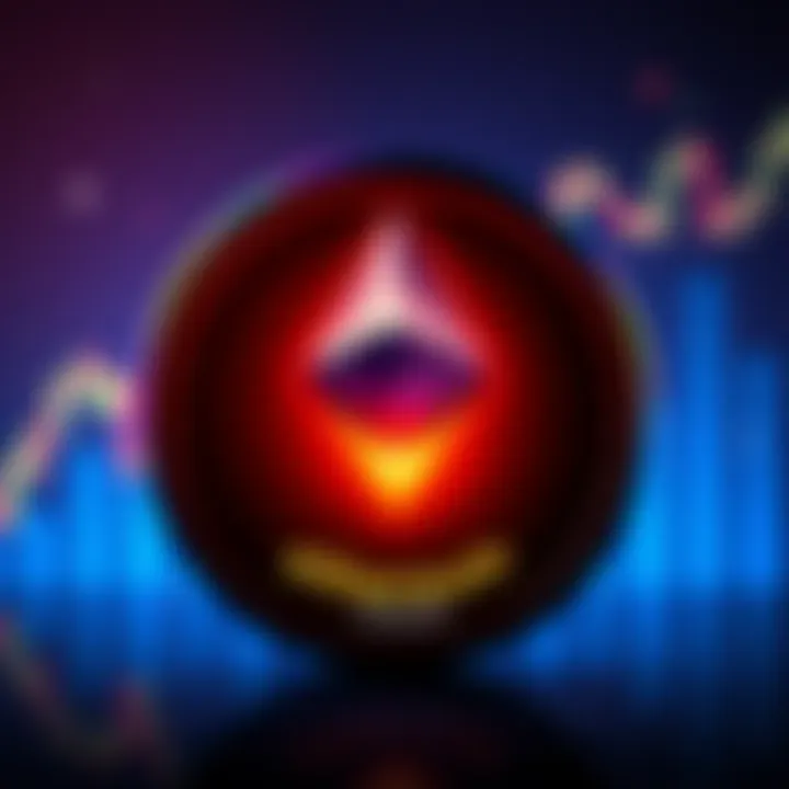 SharpLink Gaming logo with Ethereum symbol and rising stock chart background