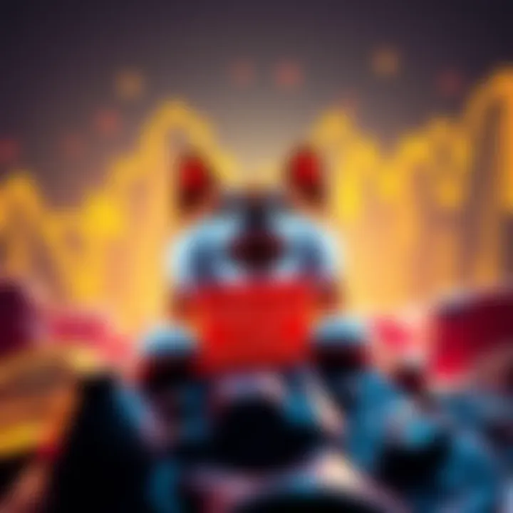 Milestone Celebration for Shiba Inu Coin Visual representation of Shiba Inu Coin celebrating its growth to 1.5 million holders, with cryptocurrency graphics in the background