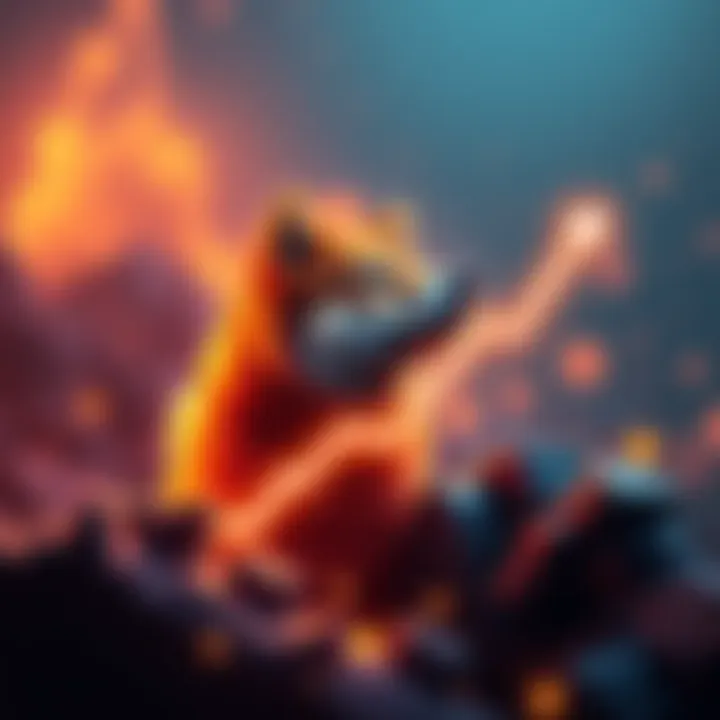 A graphic representation of the Shiba Inu cryptocurrency with an upward trend line, symbolizing potential price surge.