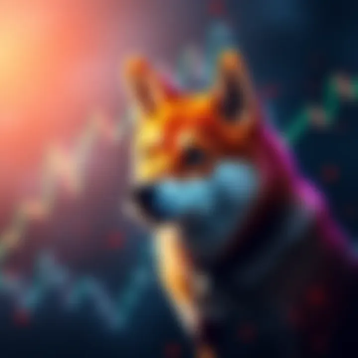 Shiba Inu cryptocurrency chart showing potential breakout signals and key resistance levels