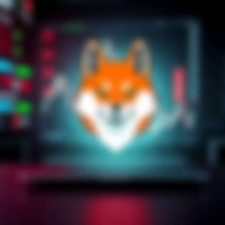 Shiba Inu logo with trading chart showing rising open interest