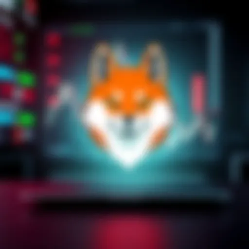Shiba Inu Trading Platform Shiba Inu logo with trading chart showing rising open interest