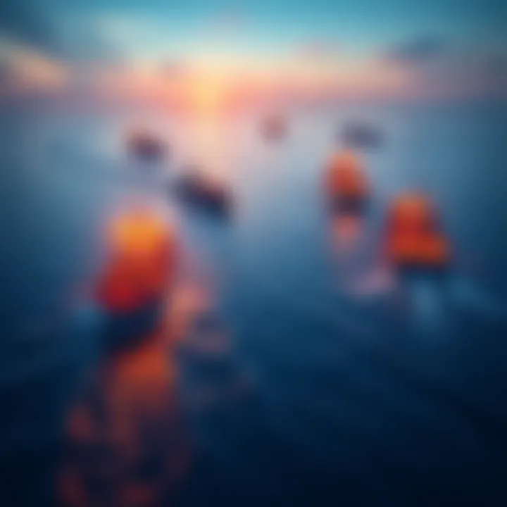 Commercial vessels navigating the Strait of Hormuz with clear waters and open shipping lanes