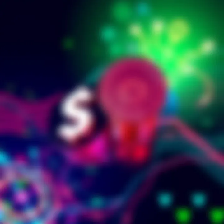 Concept image of Siacoin and Nvidia logos merging with symbols of blockchain and AI