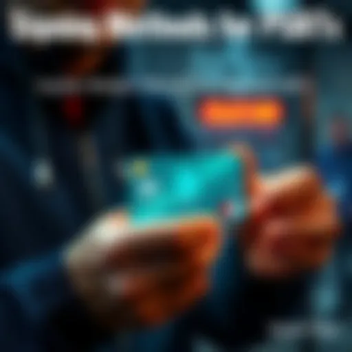 A person using COLDCARD Q with microSD and NFC methods to sign Bitcoin transactions