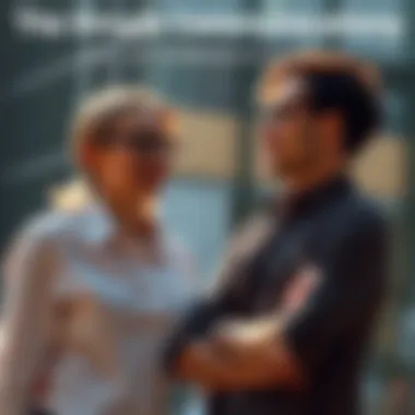 Two people talking with clear expressions and open body language, illustrating effective communication