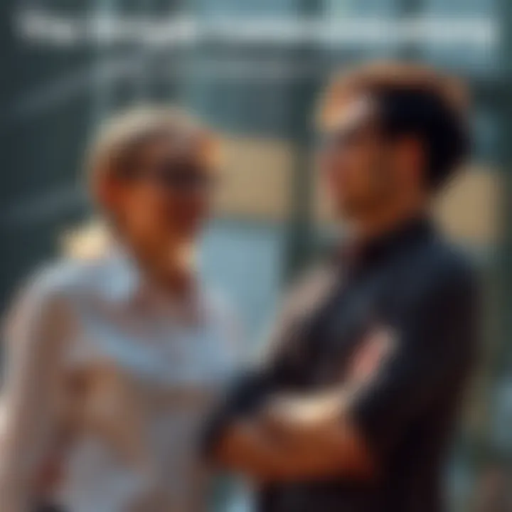 Two people talking with clear expressions and open body language, illustrating effective communication