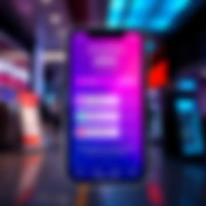 Simplified USDC Transfer Solution A user-friendly app interface displaying USDC transfer options with clear buttons and instructions for easy navigation