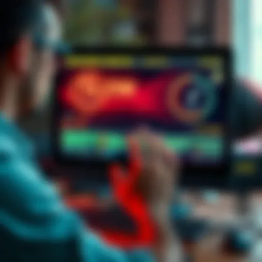 A frustrated person looking at a computer screen showing very low internet speed results, highlighting issues with new firmware.