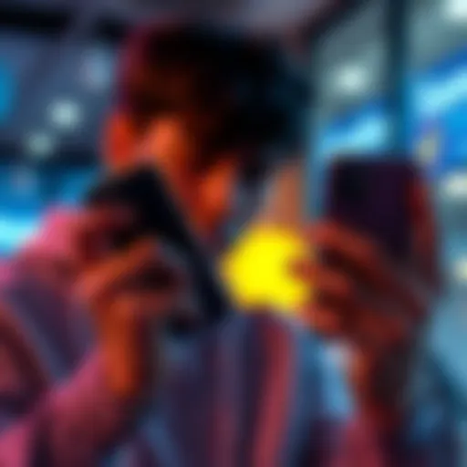 A frustrated person holding a snap-on case for Galaxy S22 Ultra while looking at their Galaxy S24 Ultra