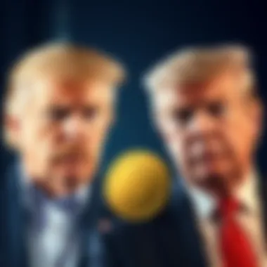 A visual comparison of Jeff 'Soapy' Smith with Trump, highlighting their ties to deception and con artistry, set against a backdrop of the $TRUMP coin controversy.
