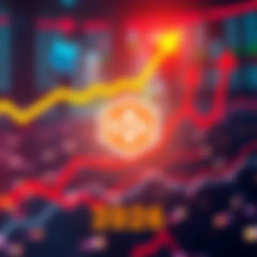 SOL Price Predictions 2026 A graphic showing rising trends in cryptocurrency prices with the SOL logo and upward arrows, indicating expert predictions for the price of SOL by the end of 2026.