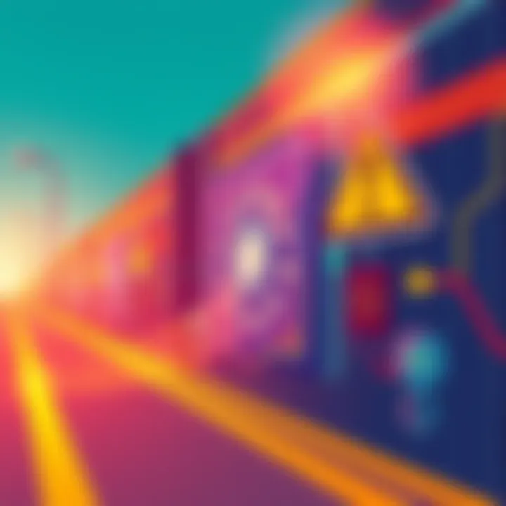 A graphic showing a failed SOL swap transaction on the Solana network with warning signs and repair icons.