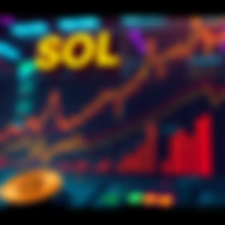 Graph showing an increase in SOL long positions alongside a struggling Bitcoin market